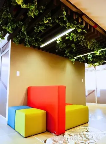 Sede Smart - Zona de trabajo en grupo