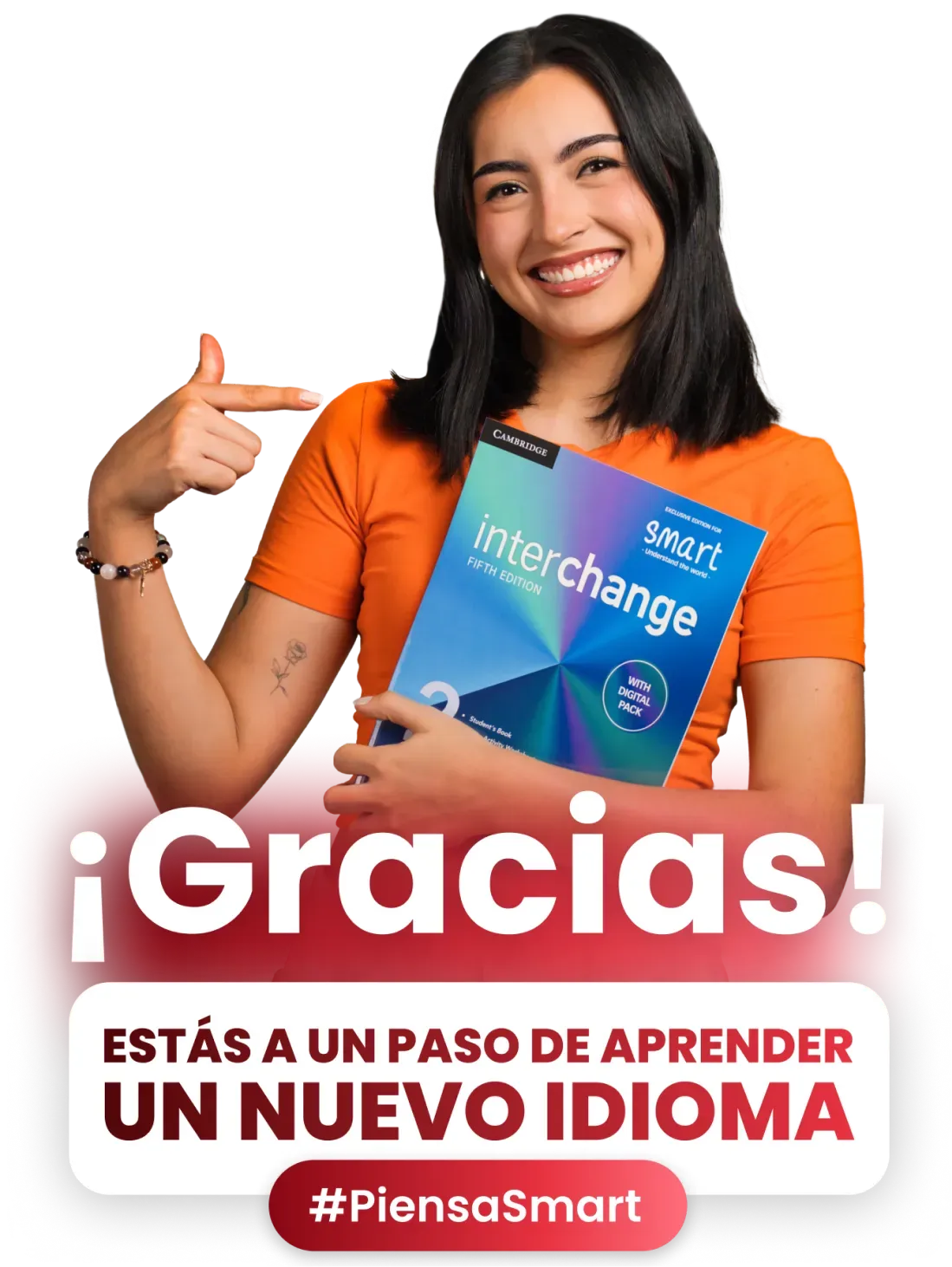 ¡Gracias! Estás a un paso de aprender un nuevo idioma