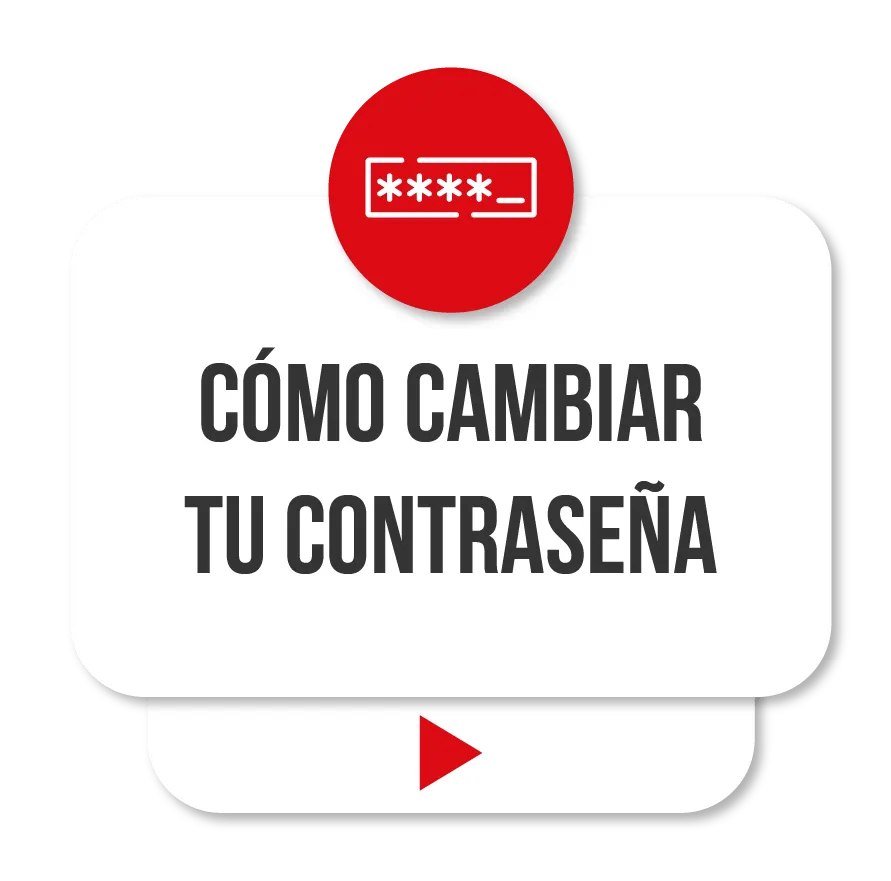 Cómo restablecer tu contraseña